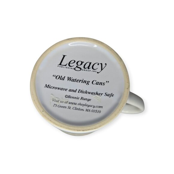 Legacy Publishing Group "Old Watering Can" Bonnie Runge Ceramic Mug - Picture 6 of 9